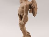 an image of a statue of an angel holding a shield and shield