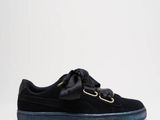 baskets Puma Basket Heart en velours