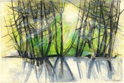 Camille HILAIRE (1916-2004) - L'Andlau, 1975, Lithographie o…