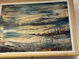 une image d'un tableau accroché au mur