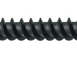 a close up of a screw screw on a white background