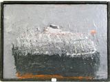 an image of a painting of a boat in a body of water
