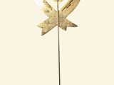 a metal pin with a heart shaped design on it