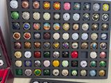 a picture of a display case with a lot of rings