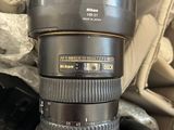 a camera lens sitting on top of a camera