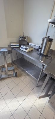 an image of a kitchen with a lot of counter space
