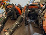 many different types of blowers on the floor in the room