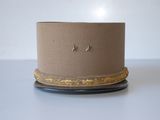 a cake that is sitting on a plate on a table