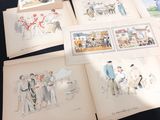 beaucoup de livres sur lesquels figurent des photos de personnes