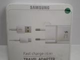 Adaptateur de voyage pour chargeur rapide Samsung avec câble USB Type-C vers A