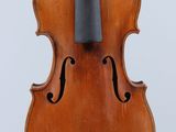 an old violin with a bow on a white background