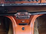 a radio in the center of the dashboard of a car