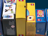 a lot of legos that are stacked on top of each other