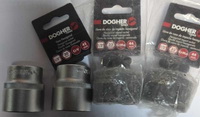 176 / Lot de 4 douilles DOGHER - 2 en 1/2 30mm et 2 re…