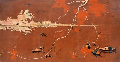 une image d'un tableau sur le mur d'un bâtiment