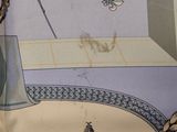 an open book with a drawing of a horse and a man on a horse