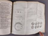 someone is holding a book open to a page with diagrams on it