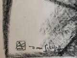 an image of a drawing of a cat sitting on top of a table