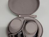 a pair of headphones sitting in a case on a table