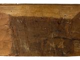 a piece of wood that has been cut in half to make a piece of wood