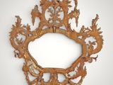 an image of a mirror with a decorative design on it