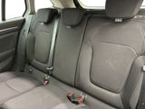 two seats in the back of a car with no one in it