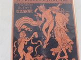 un vieux livre avec l'image d'une femme sur la couverture