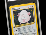 une image d'une carte Pokémon dans un étui en plastique