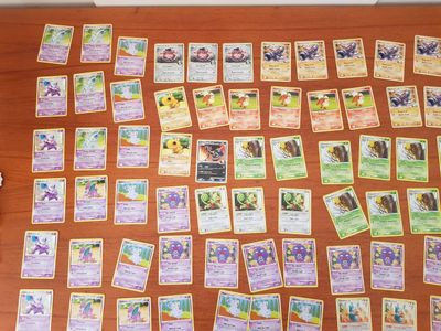POKEMON - 83 cartes non triées rivaux émergents_
