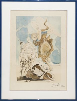 an image of a drawing of a woman and a man sitting on the ground