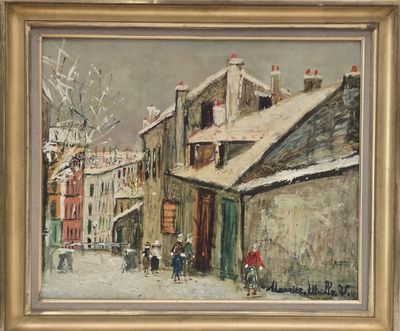 D'après Maurice UTRILLO (1883-1955).