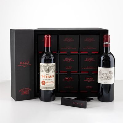 Collection Case Duclot Pomerol Petrus 2015 1 bouteille (75cl…