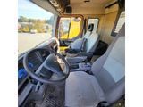 a picture of a truck with a steering wheel and a dashboard