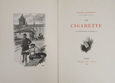un livre ouvert sur lequel figure l'image d'un homme et d'une femme