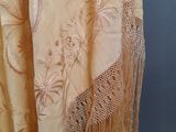 a close up of a shawl on a mannequin mannequin mannequin mannequin mannequin mannequin mannequin manne