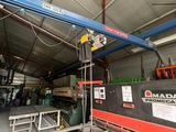 a large machine that is sitting inside of a building