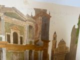 a picture of a painting on the wall of a building