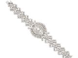a diamond bracelet, by van cleef