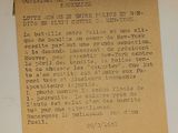a piece of paper on the wall with writing on it