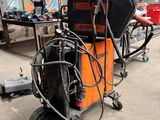 a machine that is sitting in the garage