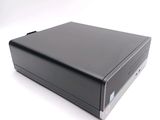 an image of a black computer case sitting on top of a white surface