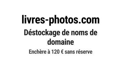Nom de domaine livres-photos.com.
