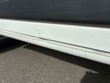 a close up view of a car ' s rear end