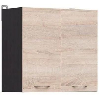 une photo en gros plan d'une armoire à deux portes