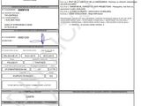 a document with a barcode and a bar code on it