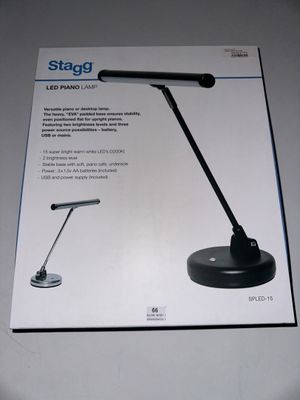 Lampe Led pour piano STAGG.TVA RECUPERABLE.