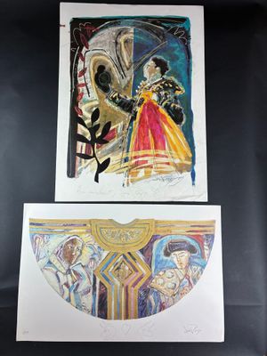 José PIRÈS (1955-2020) - La Vierge et le Torero et Le Salut …