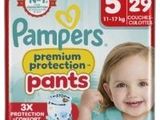 Culottes-couches Pampers Premium Protection, taille 5 - 9 kg