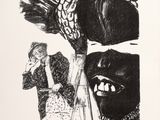 an image of a black and white drawing of a man and woman