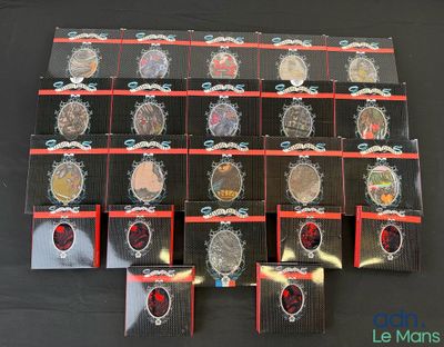 a lot of different types of coins on the table